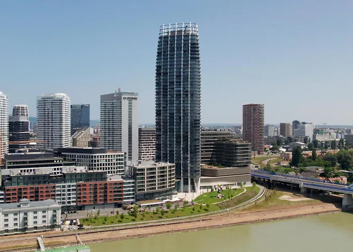 Apartament Eurovea Tower By Ellements- Castle View Bratislava