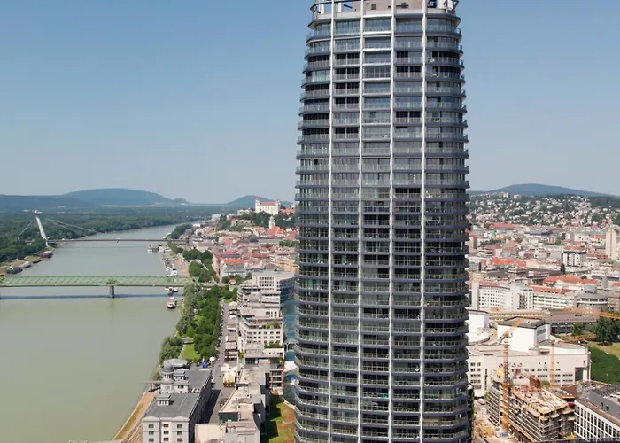 Eurovea Tower By Ellements- Castle View * Bratislava