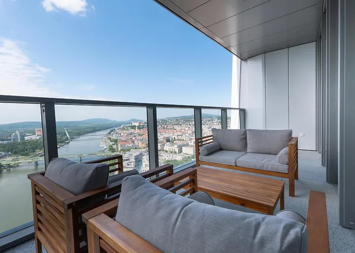 Eurovea Tower By Ellements- Castle View * Bratislava